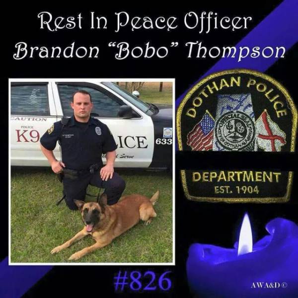 A Tribute To Dothan Police Officer Brandon Mark Thompson