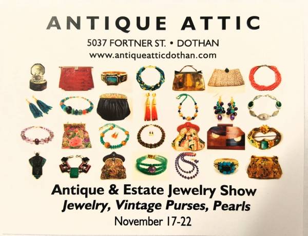 Antique Attic's Annual Antique & Estate Jewelry Show November 17-22