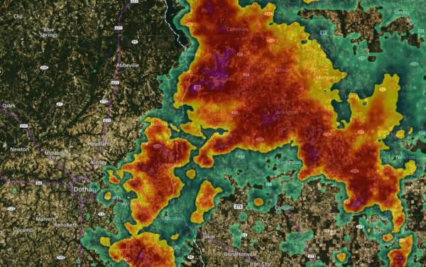 Severe Thunderstorm Warning Henry and Houston Counties ...