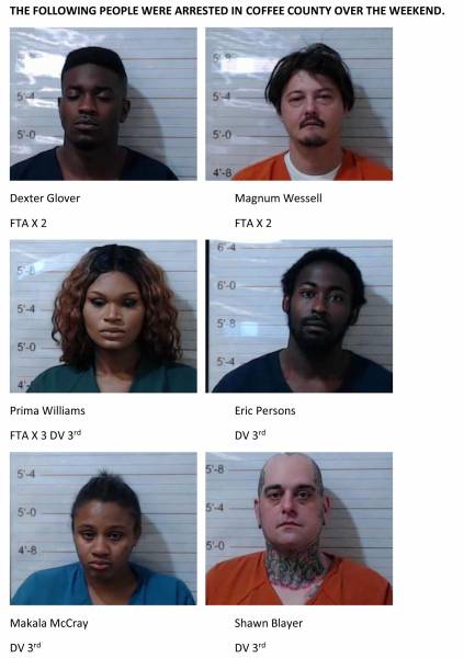 Coffee County Mugshots