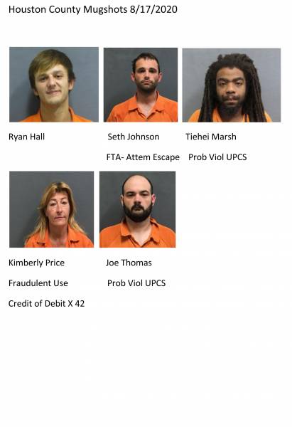 Update 9:58 Dothan City Mugshots 8/17/2020Houston County Mugshots 8/17/2020