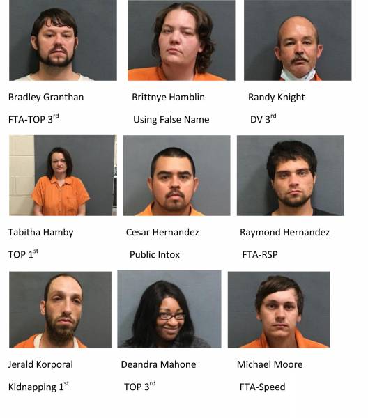 Houston County Weekend Mugshots 12/11/2020-12/13/2020