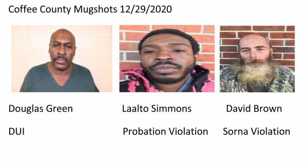 Coffee County Mugshots 12/29/2020 :: RickeyStokesNews.com!