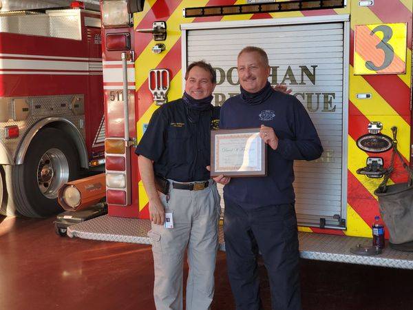 Congratulations Dothan Fire Sergeant David Faulkner