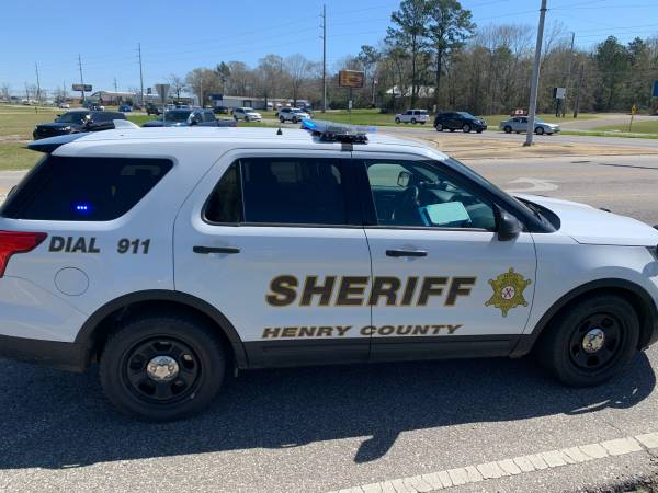 UPDATED at 4:13 PM.   Henry County Sheriff's Deputies in Pursuit