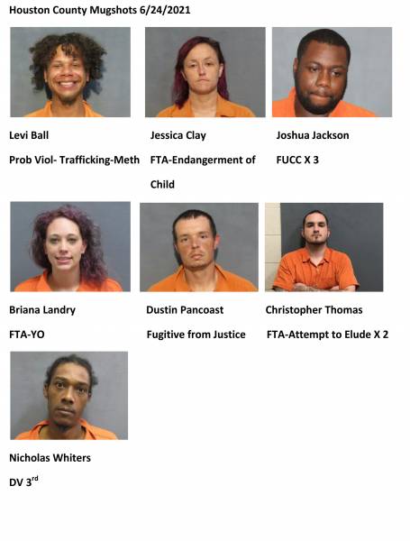 Houston County/Dothan City Mugshots 6/24/2021