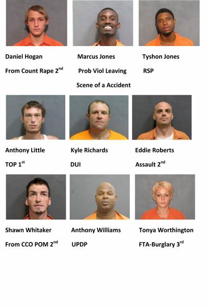 Dothan City/Houston County Mugshots 8/10/2021