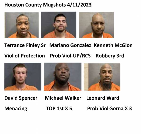 Dothan City/Houston County Mugshots 4/11/2023