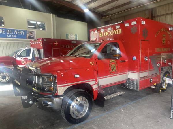 Slocomb Fire Rescue Receives New Ambulance