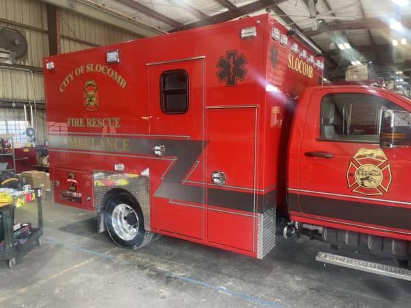 Slocomb Fire Rescue Receives New Ambulance