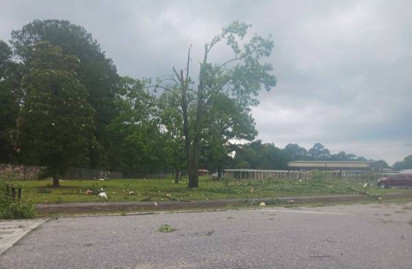 Eufaula Tornado Damage and Photos