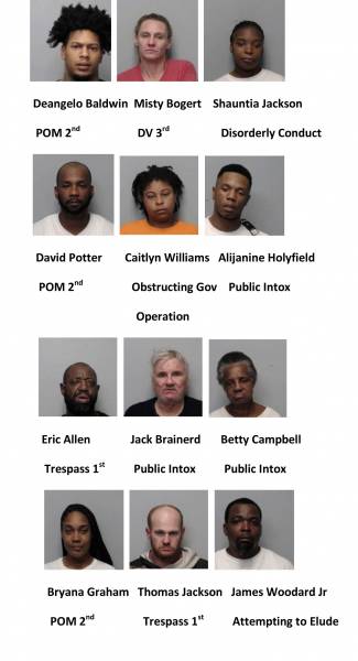 Dothan City Mugshots 1/12/2024-1/15/2024