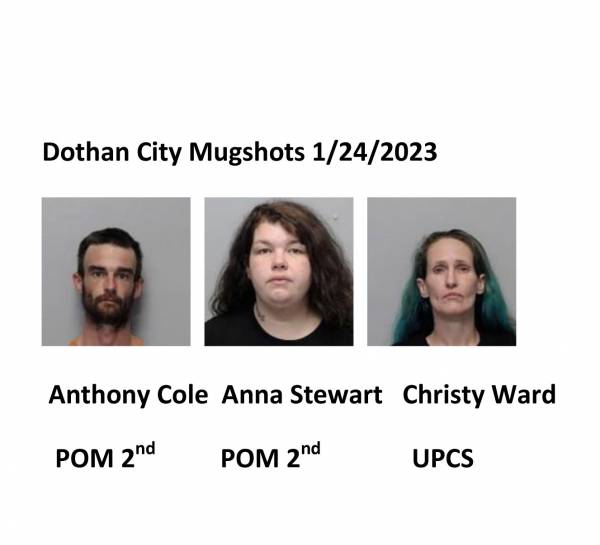 Houston County/Dothan City Mugshots 1/24/2024