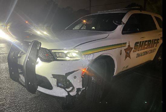 A Fort Walton Beach man Chstged with DUI Hitting a Deputy’ Patrol Vehicle