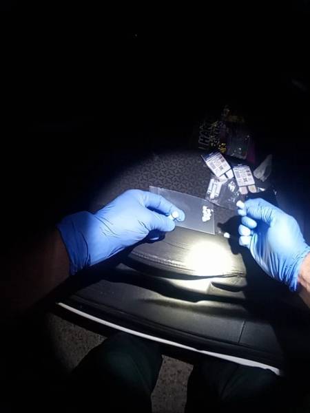 Pills Cocaine Firearm Located in Vehicle During Taffic Stop Leasa Two in Jail