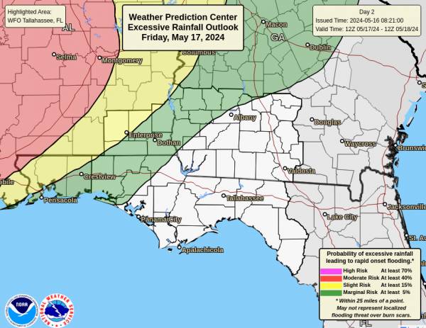 Possible Severe Storms and Heavy Rain Friday through Saturday