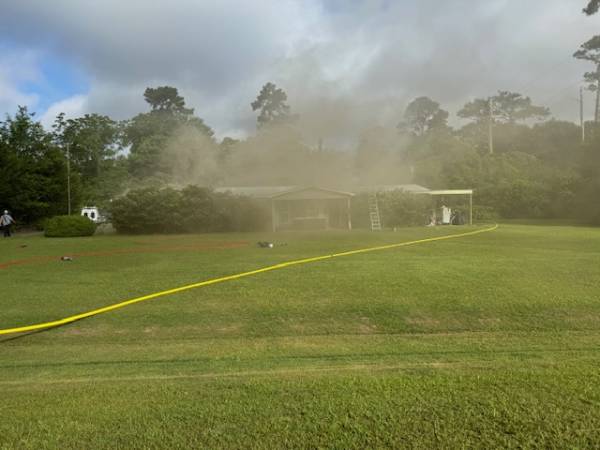 UPDATED @ 10:37 AM  FIRE FATALITY   07:44 AM   DEVELOPING    Structure Fire In Newville - Possibly Occupied