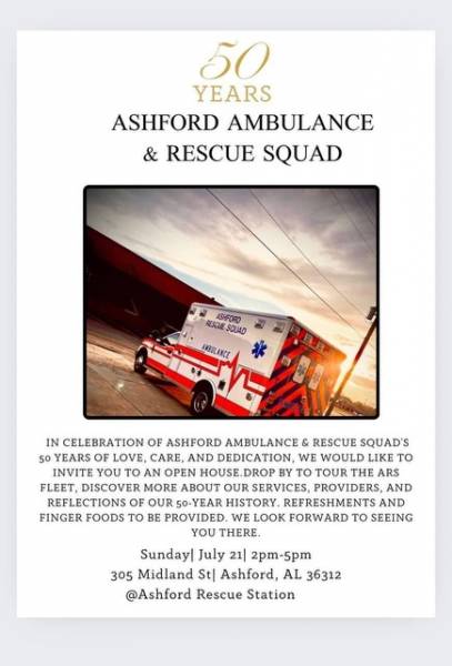 09:51 AM    Ashford Rescue Open House Sunday - 50 Years of Service