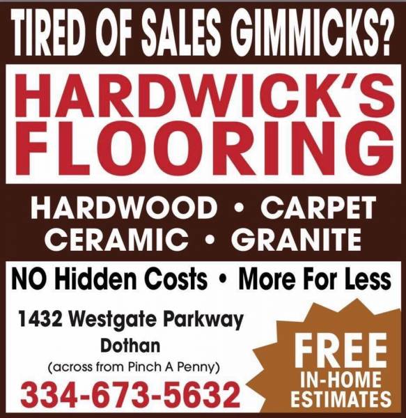 Congratulations To Hardwick’s Flooring…Voted The Best Flooring Store 3 Years In A Row