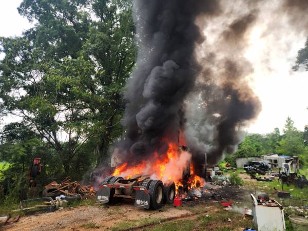 2:02 PM   Saturday  - Southern Junction Volunteer Fire Responds To Vehicle Fire