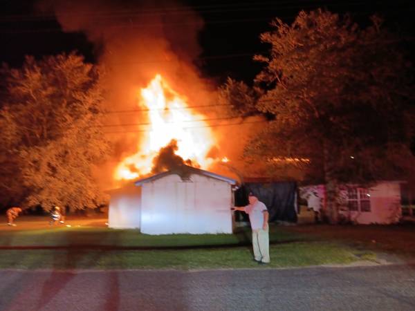 UPDATED @ 10:34 PM.  9:48 PM.   Fully Involved Structure Fire - Ashford