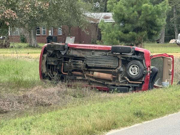 10:07 AM    Single Vehicle Accident South COunty Road 49 - Geneva County