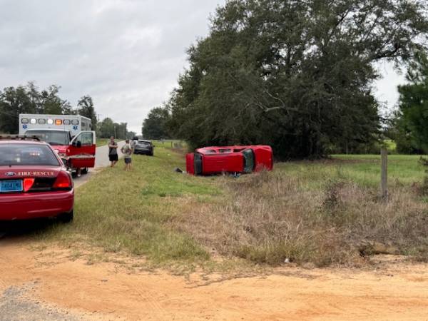 10:07 AM    Single Vehicle Accident South COunty Road 49 - Geneva County