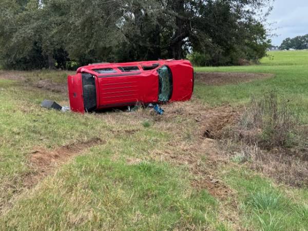 10:07 AM    Single Vehicle Accident South COunty Road 49 - Geneva County