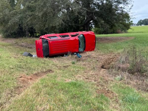 10:07 AM    Single Vehicle Accident South COunty Road 49 - Geneva County