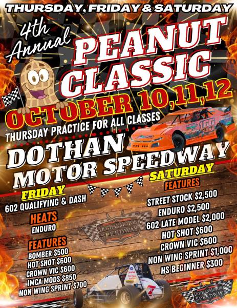 4th Annual Peanut Classic Dothan Motor Speedway