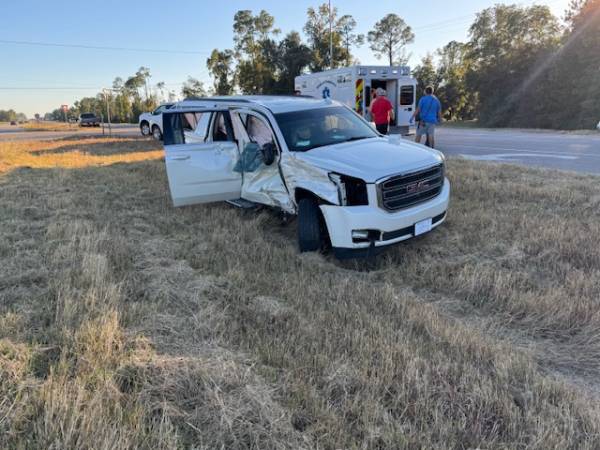 5:07 PM    Two Vehicle Crash - Heavy Damage - Highway 231 South and Decatur Road -  Madrid