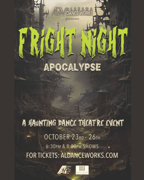 A haunting production from Alabama Dance Works: Fright Night: Apocalypse