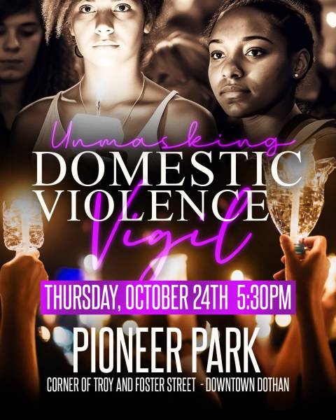 House of Ruth's Unmasking Domestic Violence Vigil