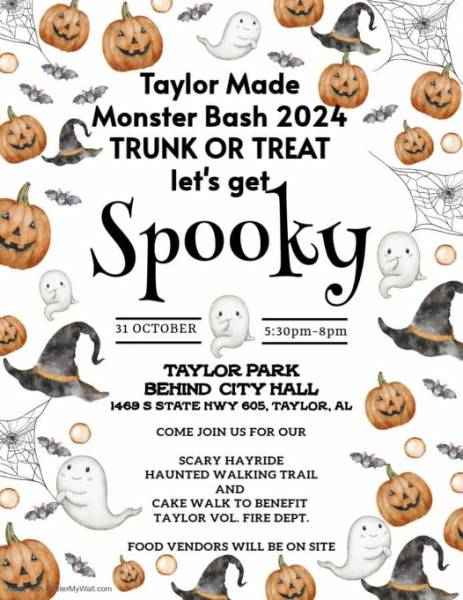 Taylor Made Halloween Bash Trunk or Treat