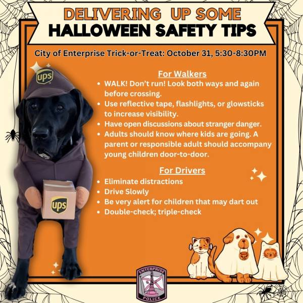 Halloween safety tips from EPD