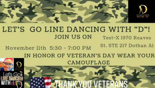 Veterans Day Line Dancing