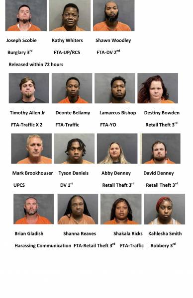 Houston County Weekend Mugshots 11/8/2024-11/10/2024