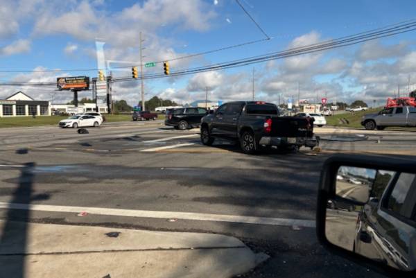 1:17 P.M.: Critical wreck at Denton Road and Ross Clark Circle