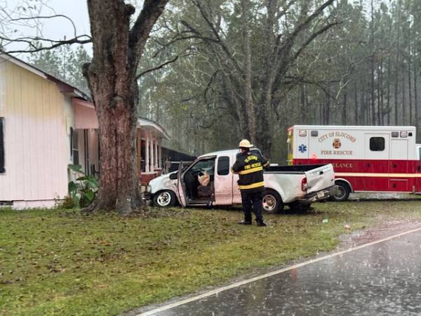 2:21 P.M.: Vehicle vs. house in Fadette