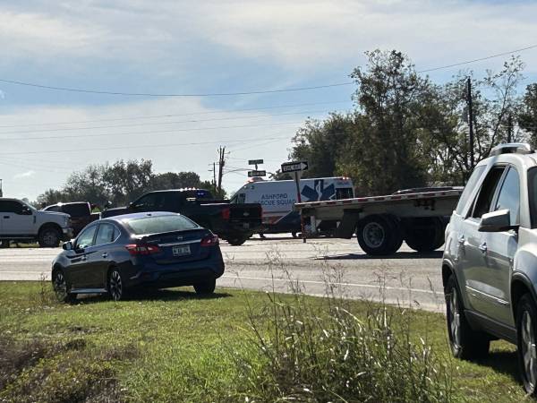 9:45 AM.: Wreck at North Rocky Creek Road and Highway 84