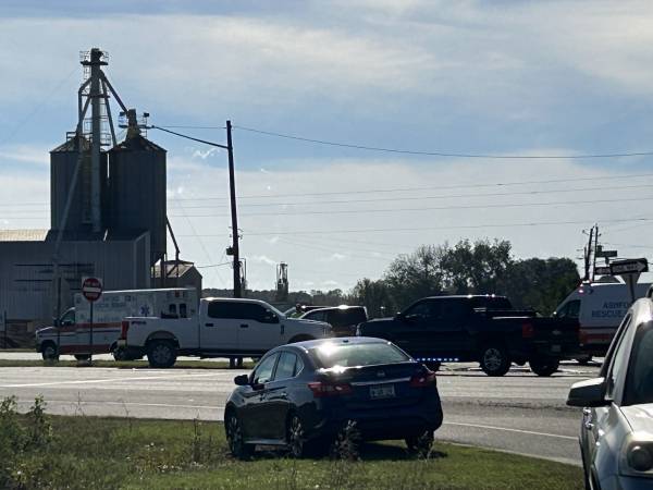 9:45 AM.: Wreck at North Rocky Creek Road and Highway 84