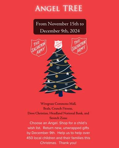 Adopt an Angel from Dothan Salvation Army Angel Tree